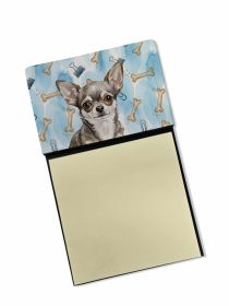 Chihuahua Coworker Watercolor Sticky Note Holder Refillable Dispenser Desk Accessory 3x3 Pad Gift