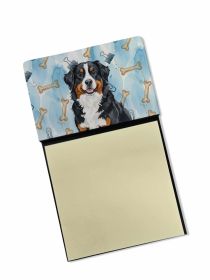 Bernese Mountain Dog Coworker Watercolor Sticky Note Holder Refillable Dispenser Desk Accessory 3x3 Pad Gift