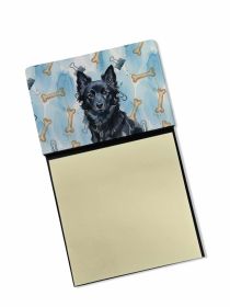 Schipperke Coworker Watercolor Sticky Note Holder Refillable Dispenser Desk Accessory 3x3 Pad Gift