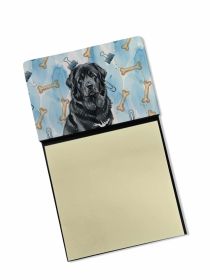Black Tibetan Mastiff Coworker Watercolor Sticky Note Holder Refillable Dispenser Desk Accessory 3x3 Pad Gift