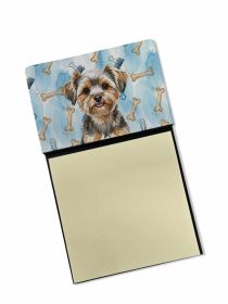 Yorkiepoo Coworker Watercolor Sticky Note Holder Refillable Dispenser Desk Accessory 3x3 Pad Gift