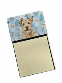 Wheaten Norfolk Terrier Coworker Watercolor Sticky Note Holder Refillable Dispenser Desk Accessory 3x3 Pad Gift