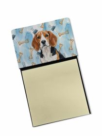 Beagle Coworker Watercolor Sticky Note Holder Refillable Dispenser Desk Accessory 3x3 Pad Gift